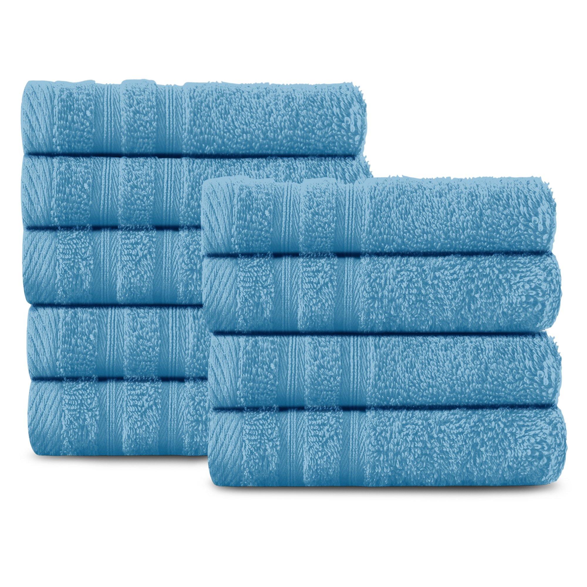 Lavish Touch 100% Cotton 500 GSM Aurelia Towel Set - Zenvias