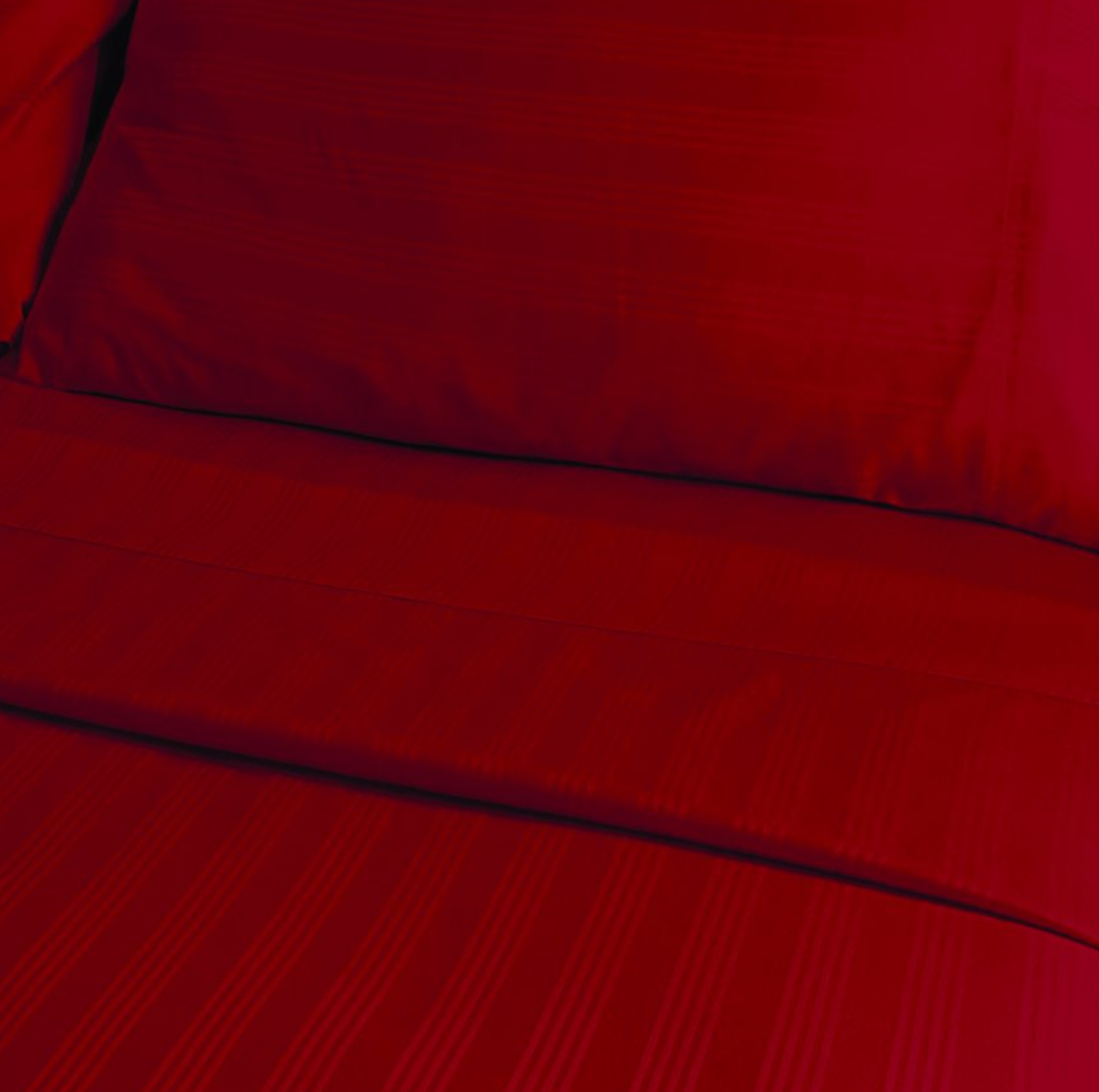 Lavish Touch 100% Cotton 500 TC Sateen Stripe 4pc Sheet Set - Queen - Zenvias