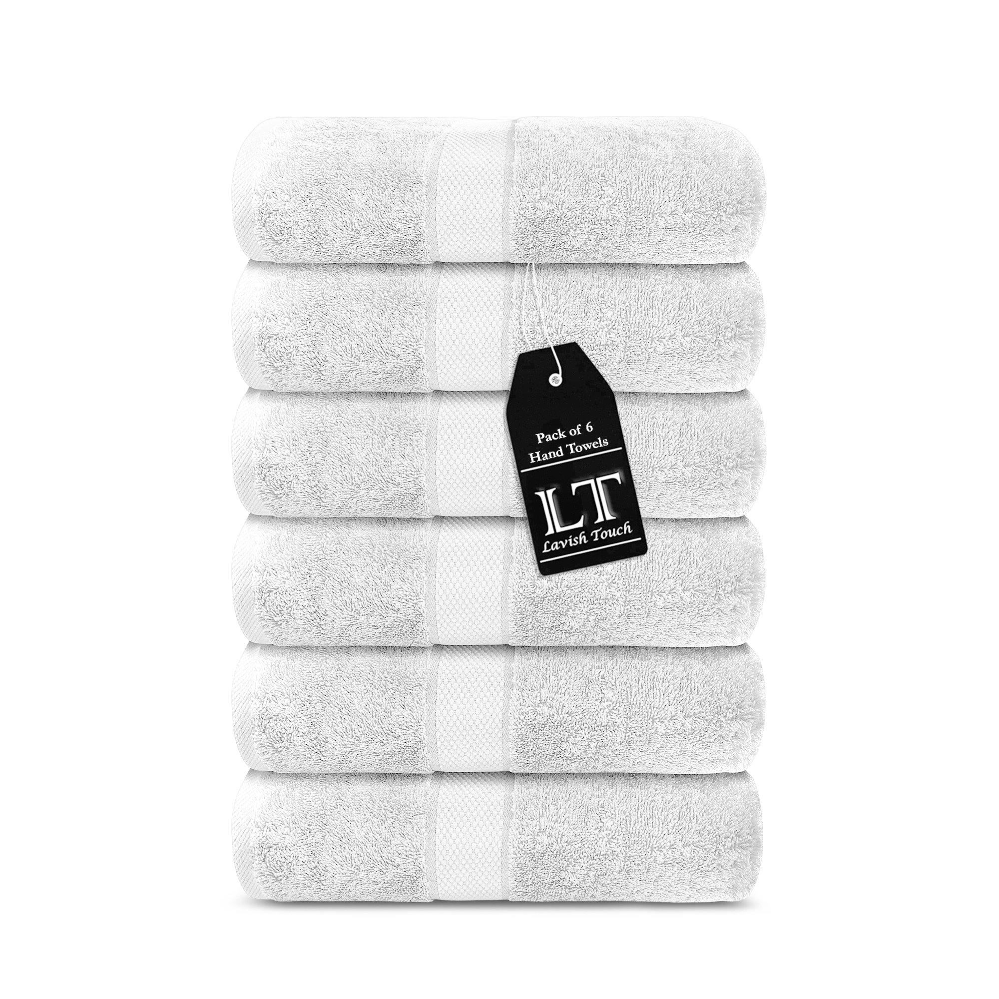 Lavish Touch 100% Cotton 700 GSM Zero Twist Towel Set - Zenvias