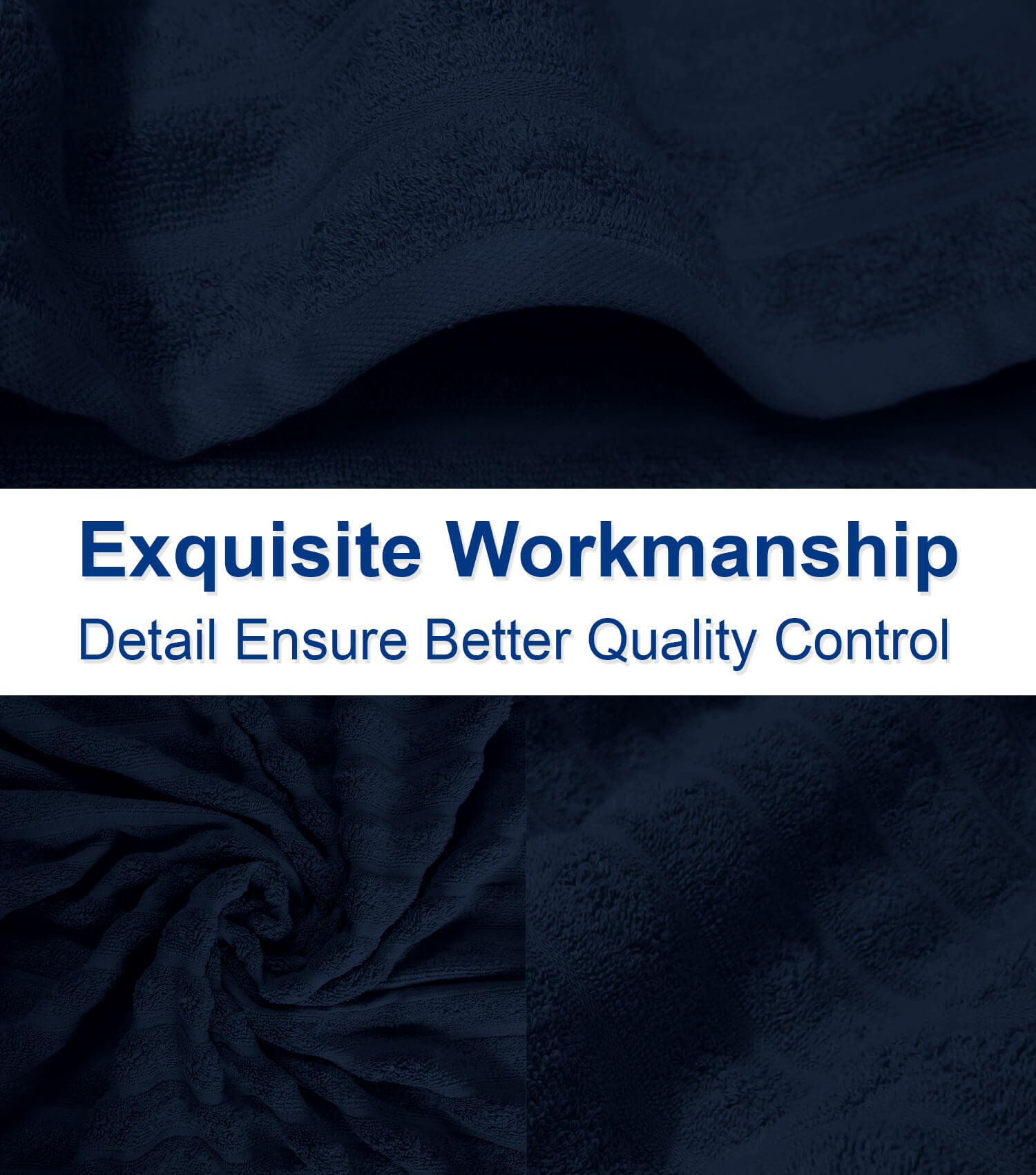 Lavish Touch 100% Cotton 600 GSM Face Towels Pack of 12 - Zenvias