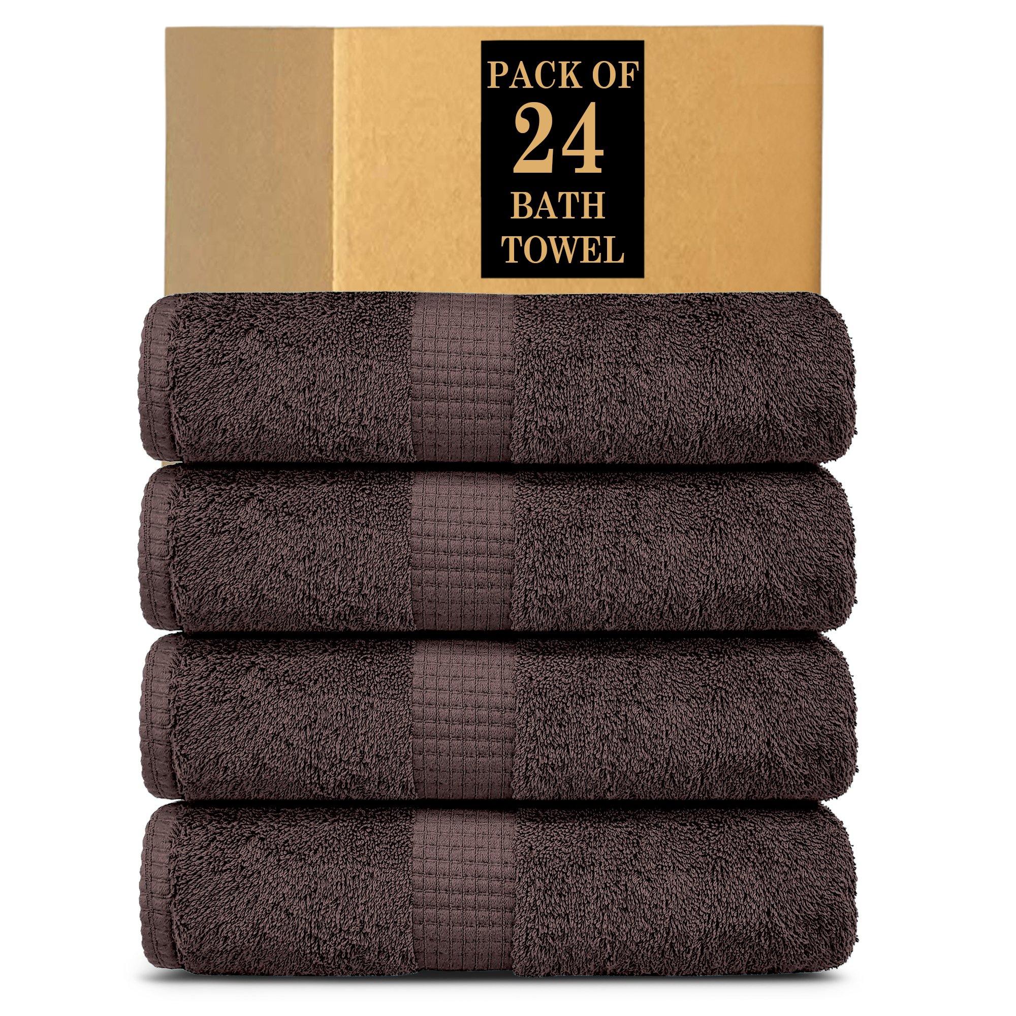 Lavish Touch 100% Cotton 600 GSM Melrose Towels - Mega Pack - Zenvias