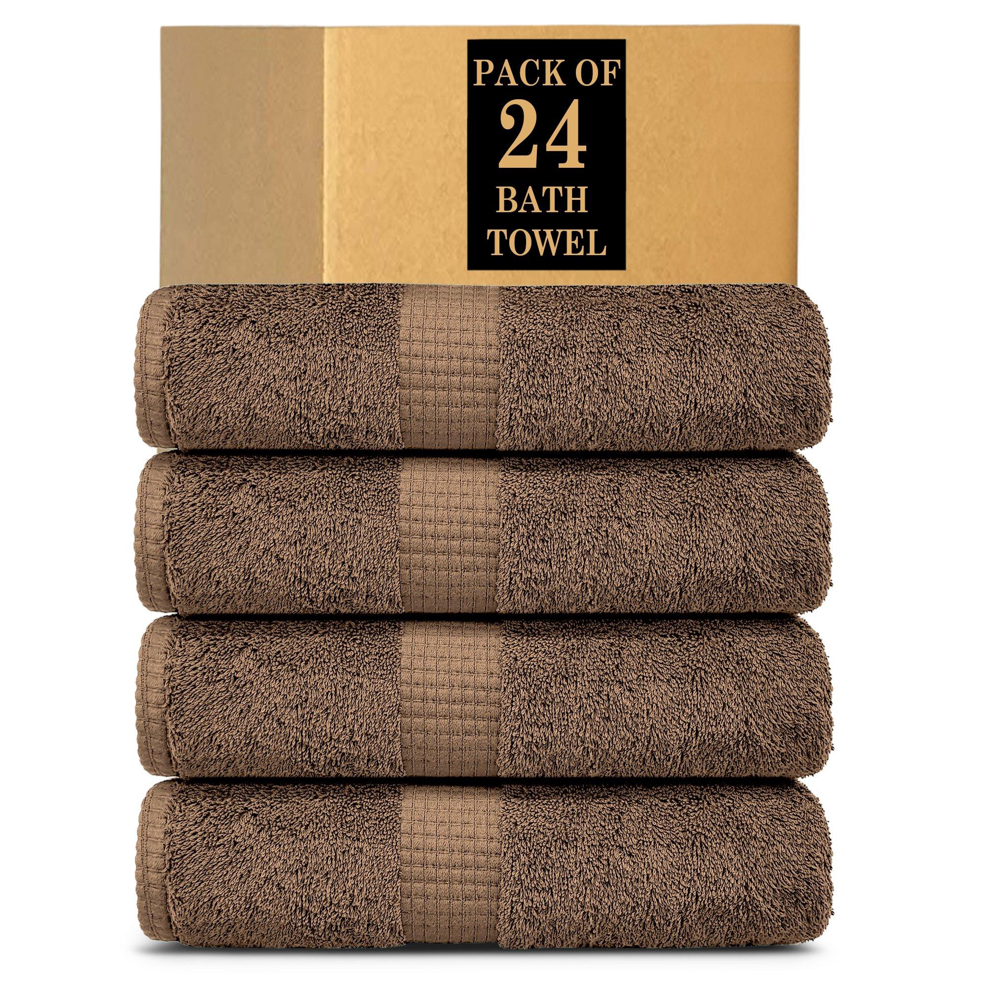 Lavish Touch 100% Cotton 600 GSM Melrose Towels - Mega Pack - Zenvias