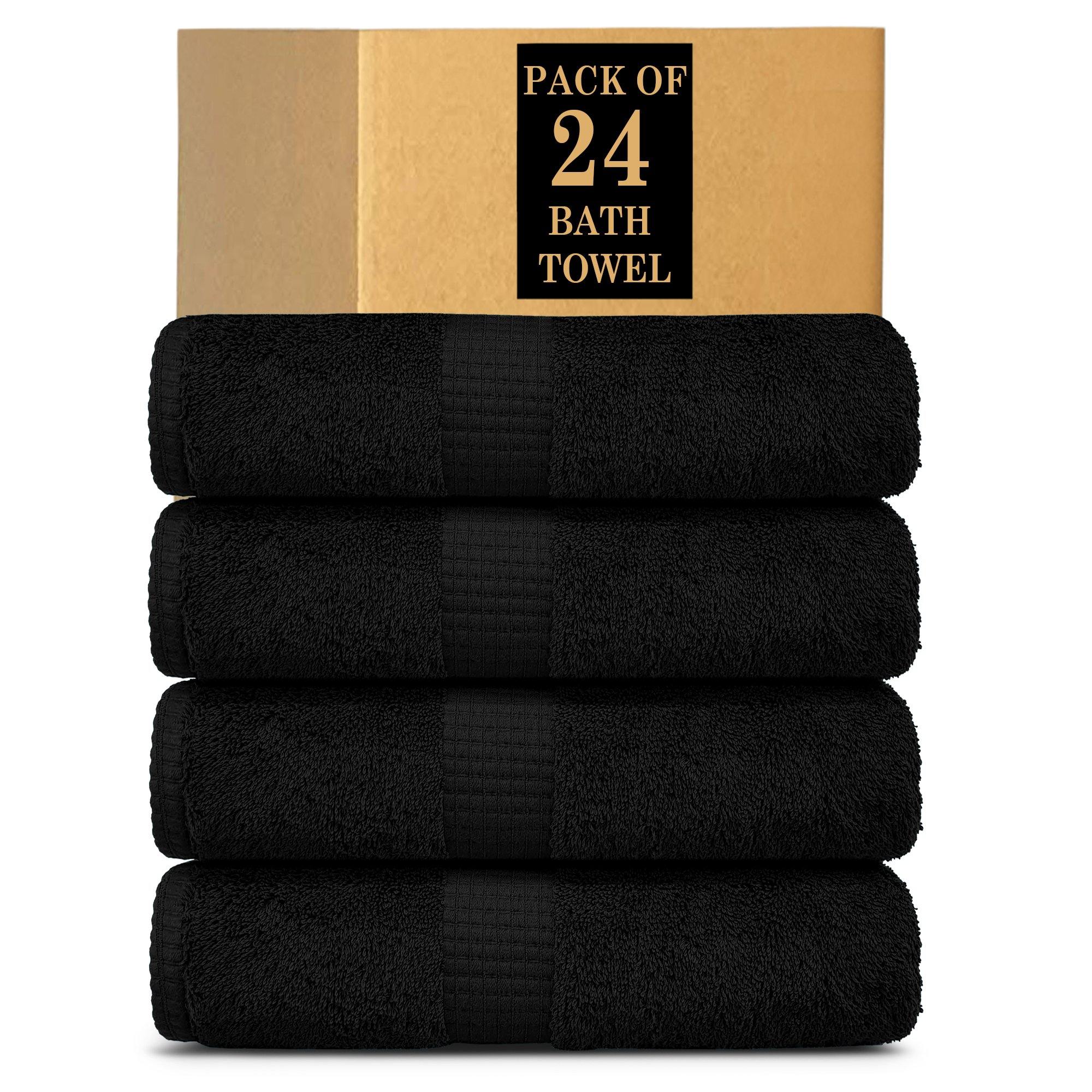 Lavish Touch 100% Cotton 600 GSM Melrose Towels - Mega Pack - Zenvias