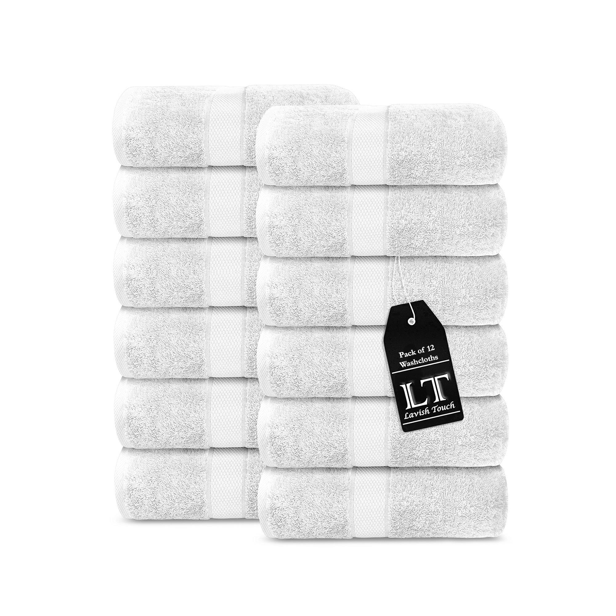 Lavish Touch 100% Cotton 700 GSM Zero Twist Towel Set - Zenvias