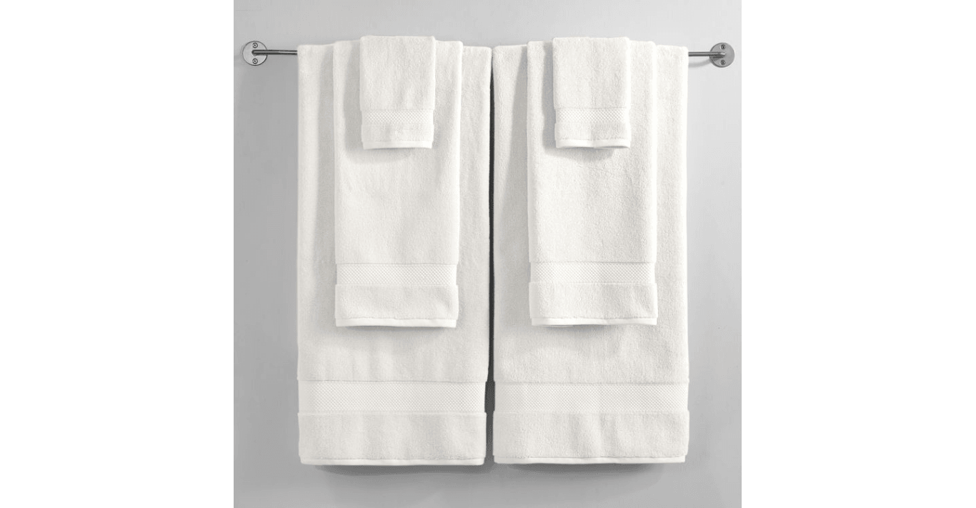 Lavish Touch 100% Cotton 700 GSM Zero Twist Towel Set - Zenvias