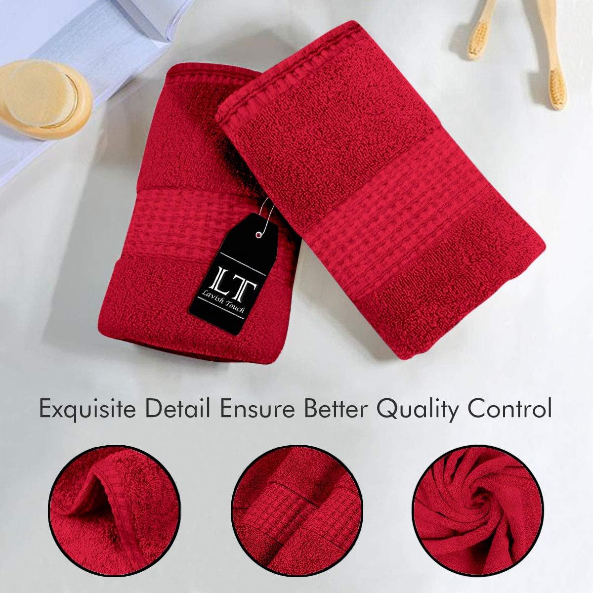 Lavish Touch 100% Cotton 600 GSM Melrose Towels - Mega Pack - Zenvias