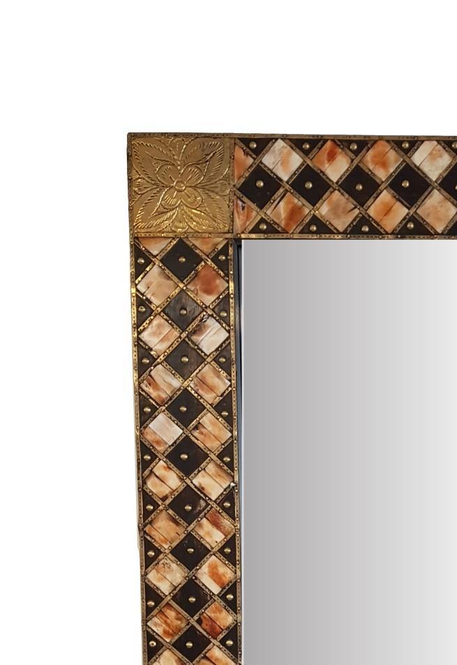 Lavish Touch Sepil Mirror - Bone Inlay - Zenvias