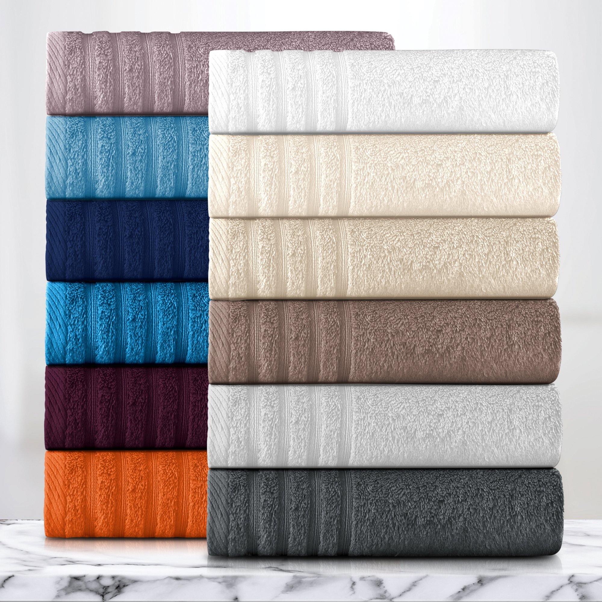 Lavish Touch 100% Cotton 500 GSM Aurelia Towel Set - Zenvias