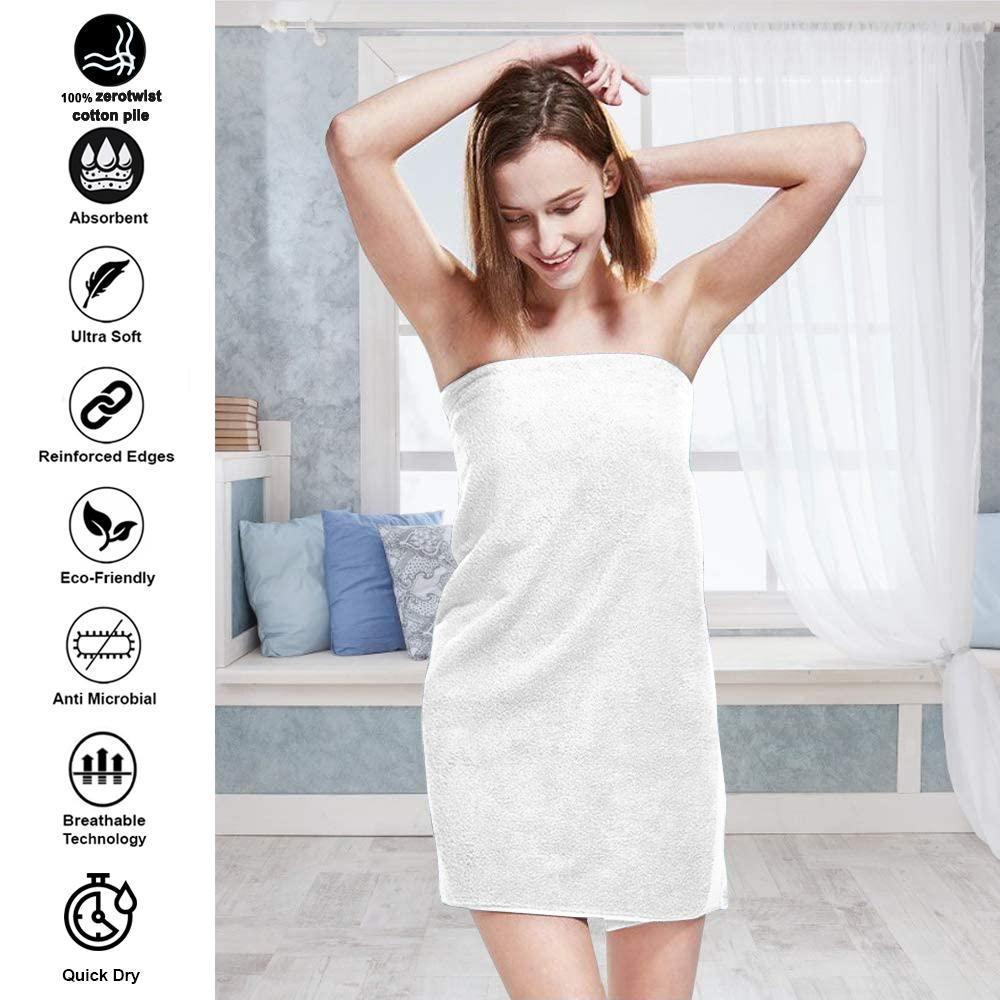 Lavish Touch 100% Cotton 700 GSM Zero Twist Towel Set - Zenvias