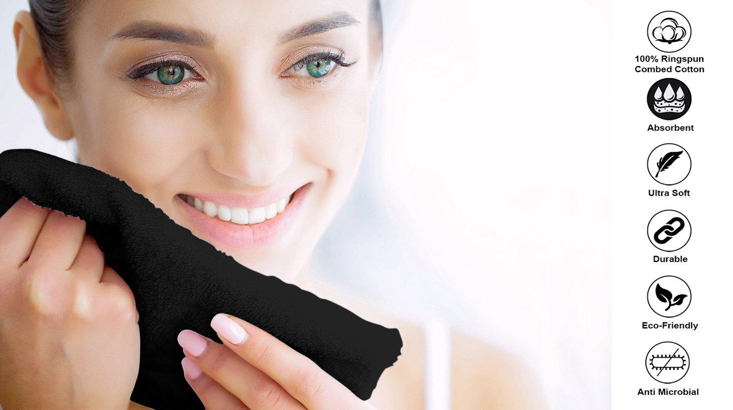 Lavish Touch 100% Cotton 600 GSM Melrose Towels - Mega Pack - Zenvias