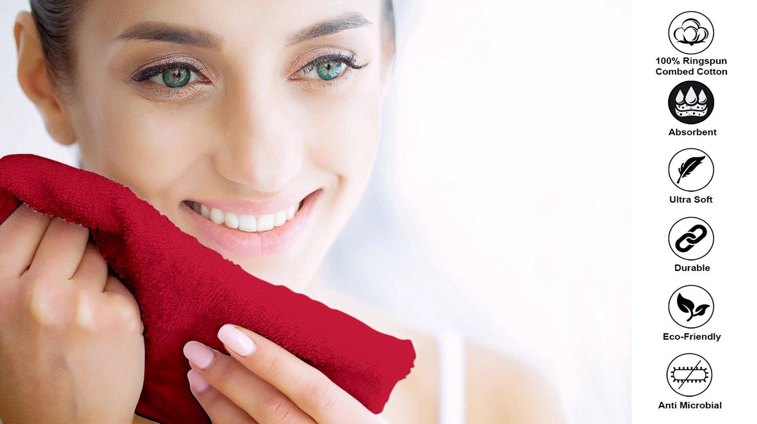 Lavish Touch 100% Cotton 600 GSM Melrose Towels - Mega Pack - Zenvias