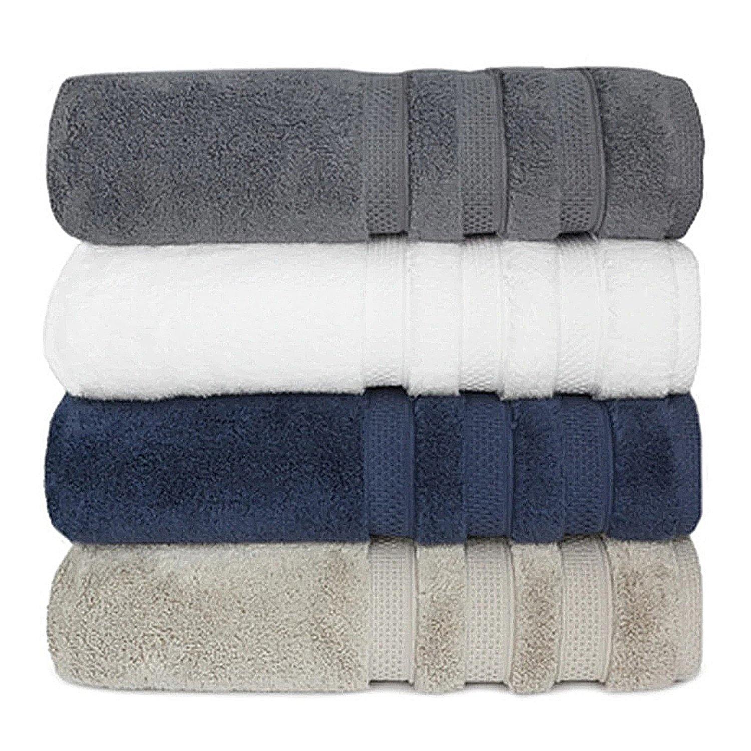 Lavish Touch 100% Cotton 700 GSM Ultima Towel Set - Zenvias